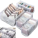 【Material】-El organizador del cajón está hecho de material de nailon de alta calidad, resistente y duradero. Los bordes de las particiones del armario están hechos de malla dura para garantizar la circulación interna del aire y reducir los olores.