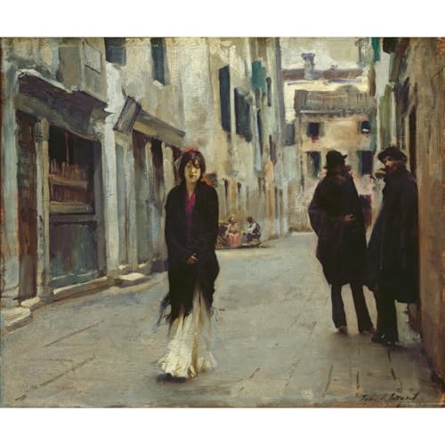 Affiche Street in Venice de John Singer Sargent pour grand salon chic