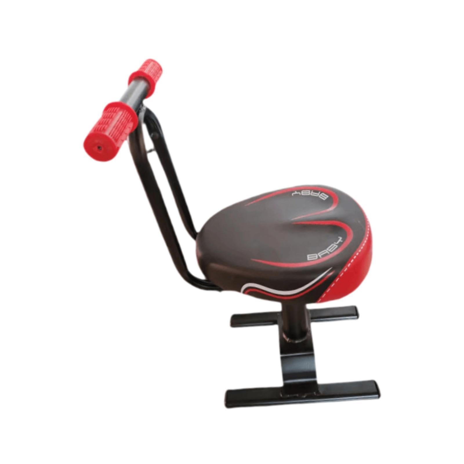 Milageto Seggiolino Bambino per Bicicletta con Recinzione di Braccioli Imbottiti Schienale Confortevole Materiali Solidi Montaggio Semplice Adatto a