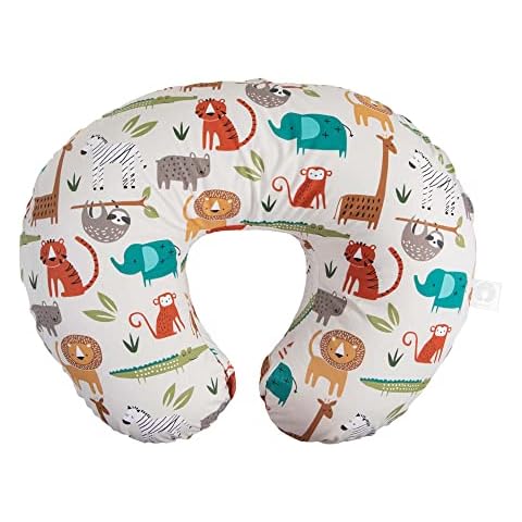 Boppy Original Nursing Pillow in Jungle Design Cover