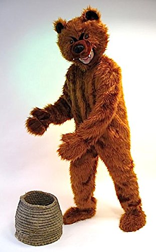 Preisvergleich Produktbild Festartikel Müller Tierkostüm Bär Kostüm Maskottchen Braunbär Overall