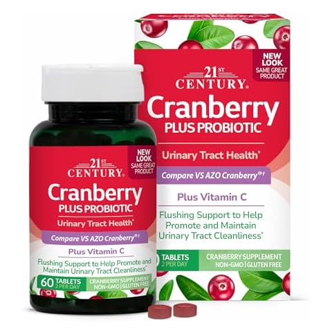 21st Century Cranberry Plus Probiotic Tablets Cover