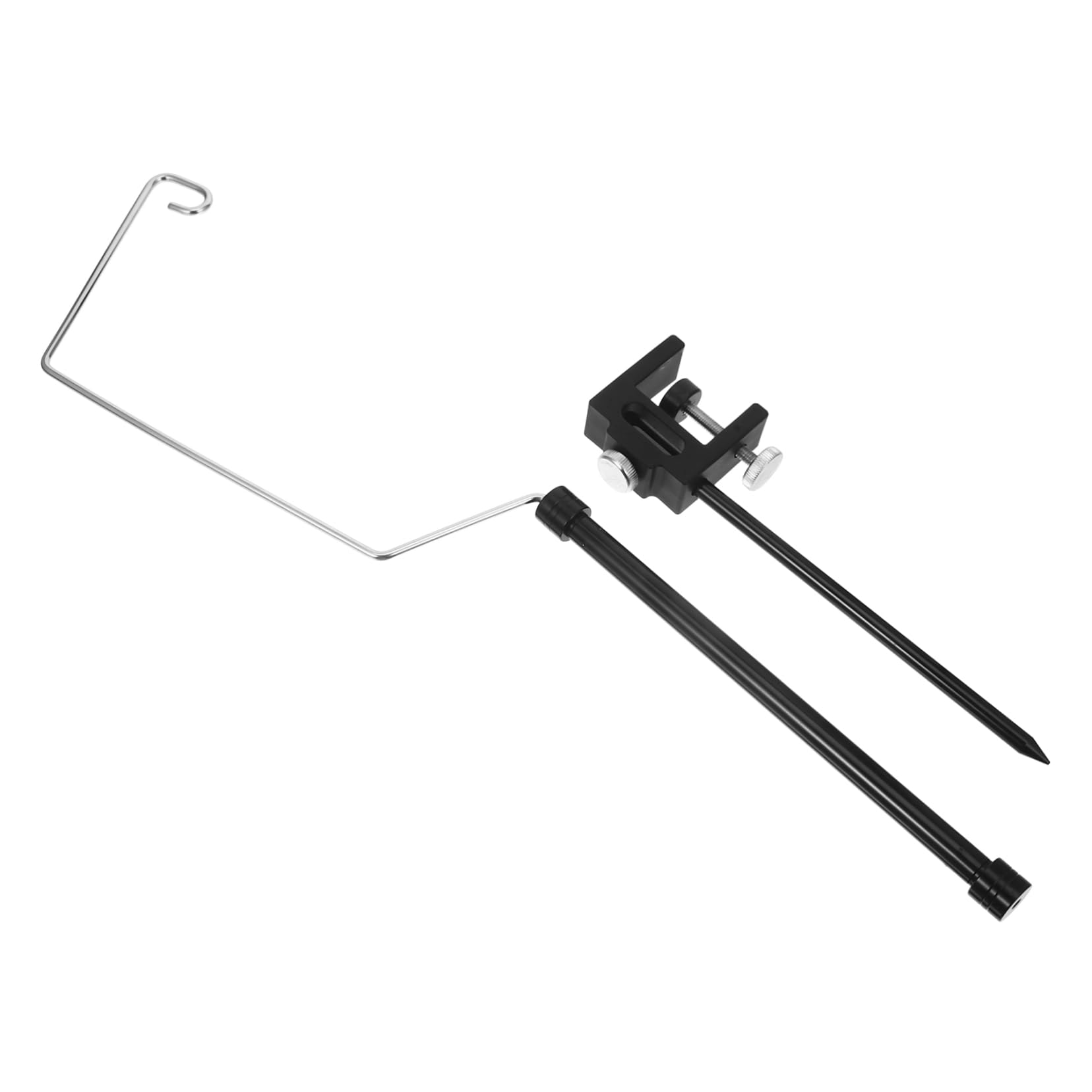 POPETPOP 1Set Outdoor Camping Lamp Bracket Rack Lightweight Stand with Carry Bag for Hiking Compact and Portable Light Pole for Picnics Climbing Fishing and More