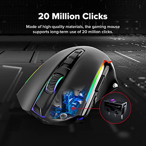 Mouse wireless Redragon Ranger Lite 8000DPI