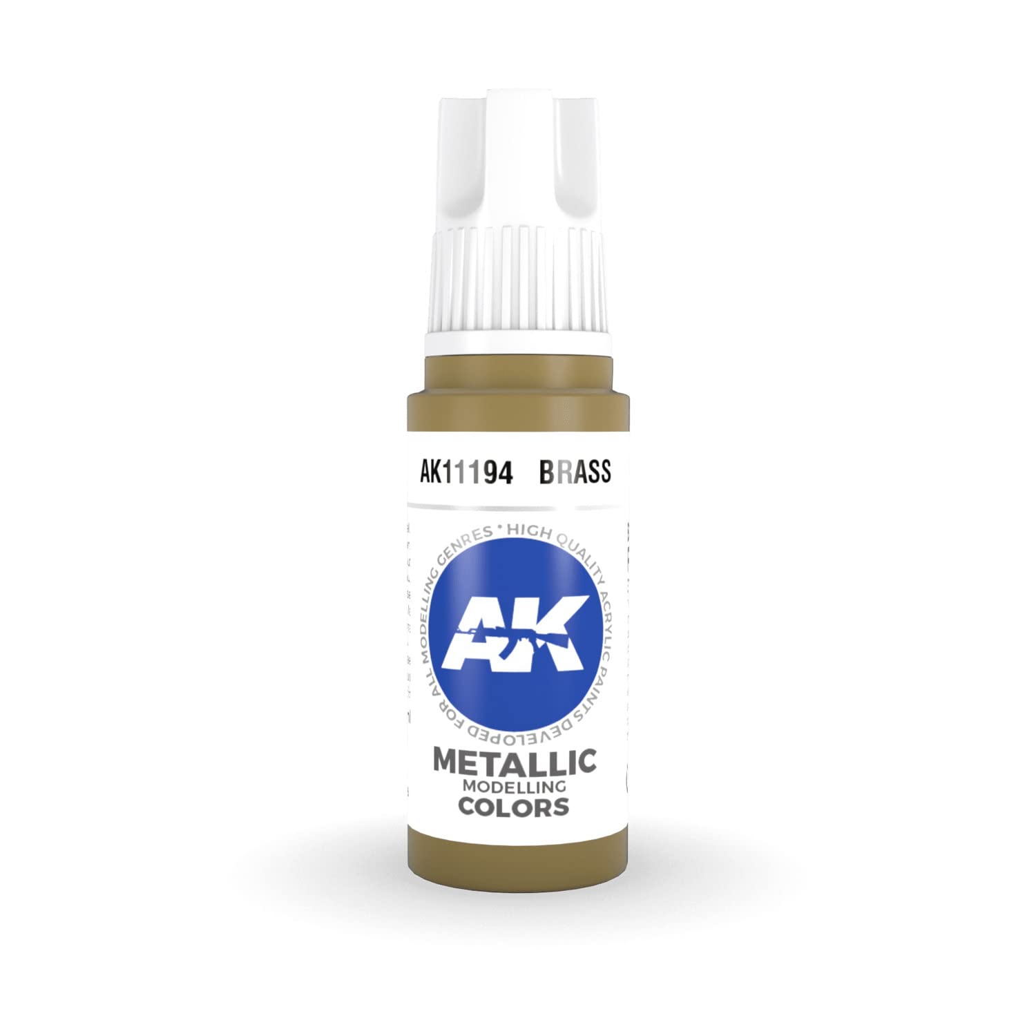 Ak Interactive 3Rd Gen Acrylic Brass 17Ml