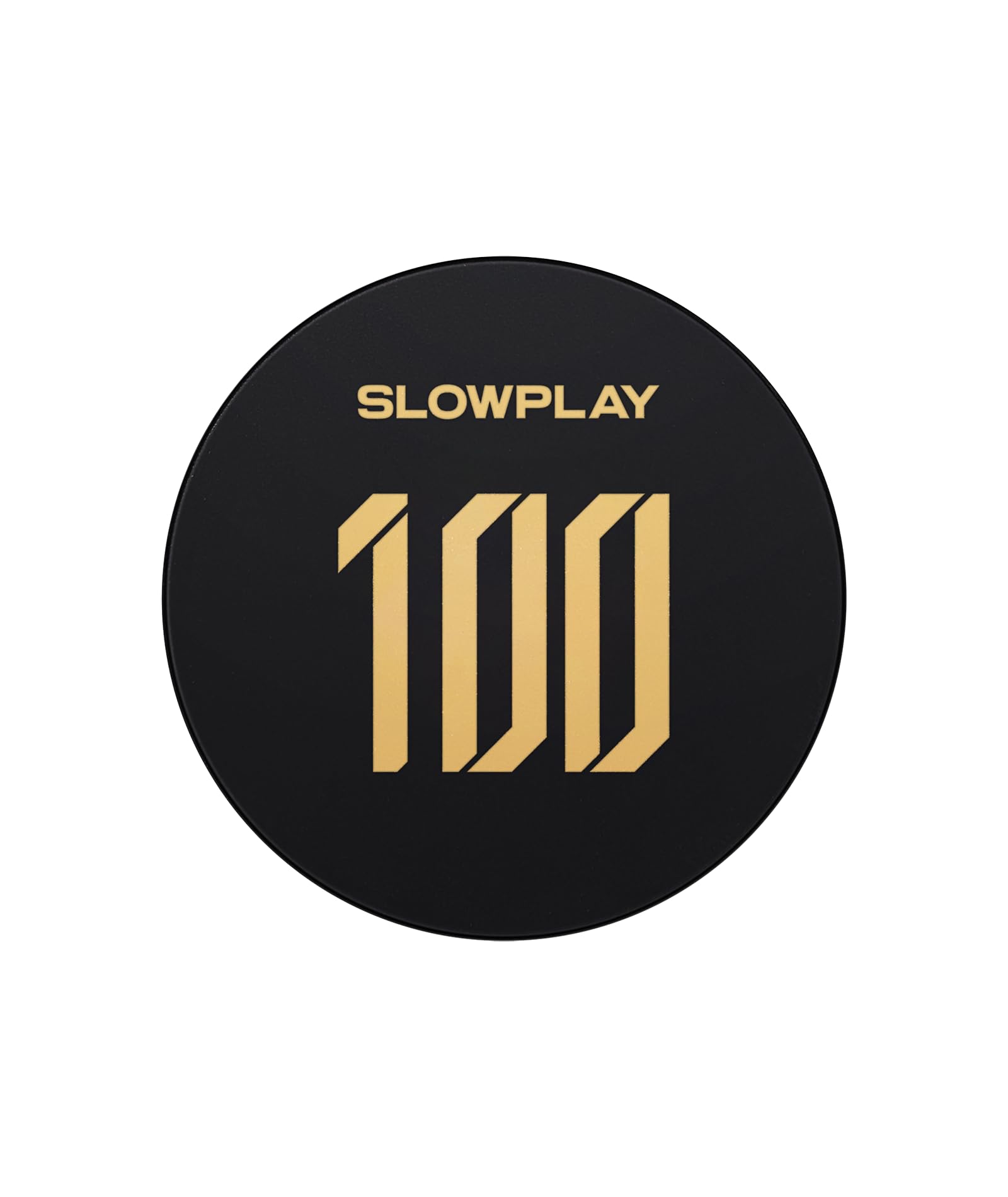 SLOWPLAY Godel Ceramic Poker Chips in Bulk, Casino Grade Ceramic 12-Gram Poker Chip for Texas Hold'em, 43mm Professional Chips Pack of 50 with Denomination of 100