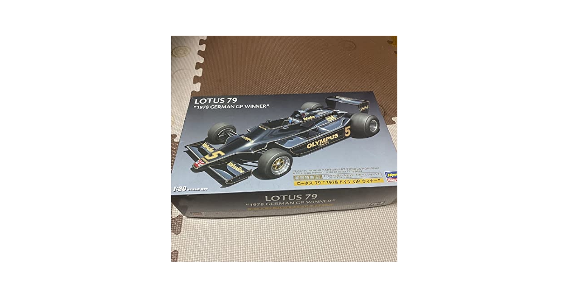 １/20 LOTUS 79 ドイツGPウィナー 初回特典付+純正エッチング ロータス 79 1978年ドイツGPウィナー 1:20スケールキット - メルカリ