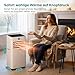 SereneLife Klimaanlage 7000BTU 2.05kW- 4-in-1 Mobiles Klimagerät mit WLAN, Heizen, Entfeuchten, Ventilator für Räume bis 28 m², inkl. Abluftschlauch und Fensterkit, 24h- Timer, 54db