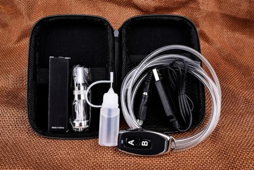 Máquina de humo portátil de mano doble cabezal miniatura 6