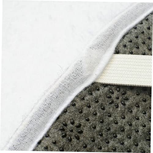 HANABASS 4-Teiliges Badematten-Set Teppich Badezimmermatte Duschvorhang Toilettenmatte Toilettenbodenmatten-Set… – Bild 8