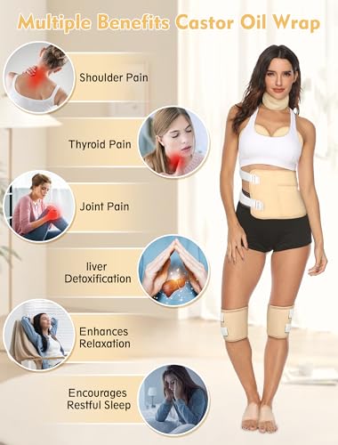 Unwind and Heal: The Ultimate Comfort of Reusable Castor Oil Packs for Full Body Relief