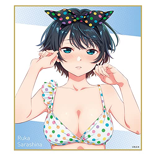 Amazon.co.jp: 彼女、お借りします ミニ色紙 更科瑠夏 水着 ver 