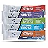 Overtime Electrolyte Replacement Drink Mix – Single Serve Variety Pack – Quantity of 50 (10 of Each Flavor)