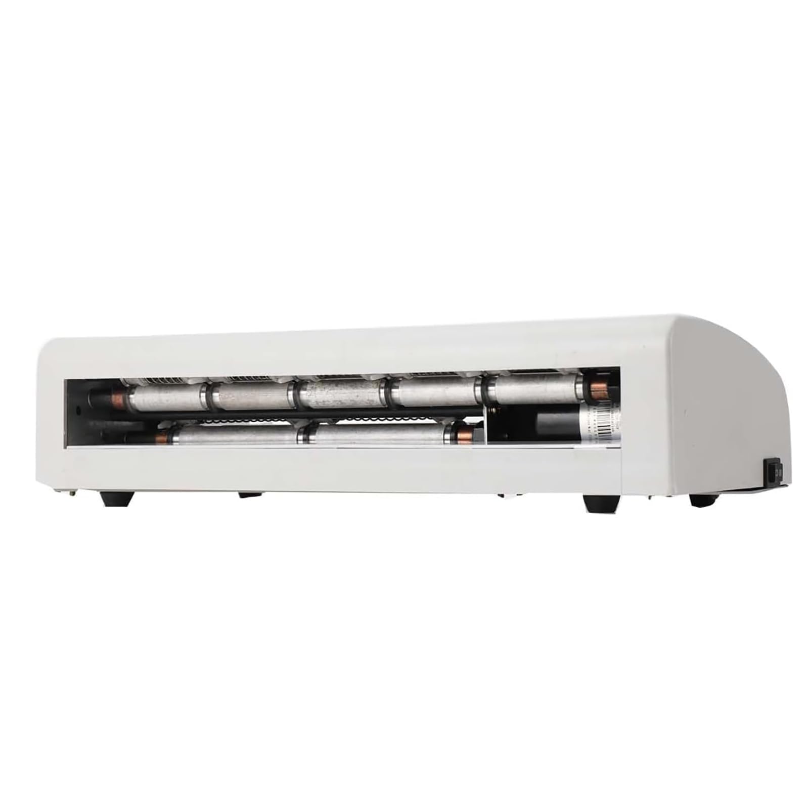 Elektrische Kartenschneidemaschine, A4 & 90 x 54 mm, Automatischer Schlitzer mit Dual-In-Feed, schneidet 30 Karten/Min, unterstützt Papierstärke 120-250 g, für Büro & Druckerei