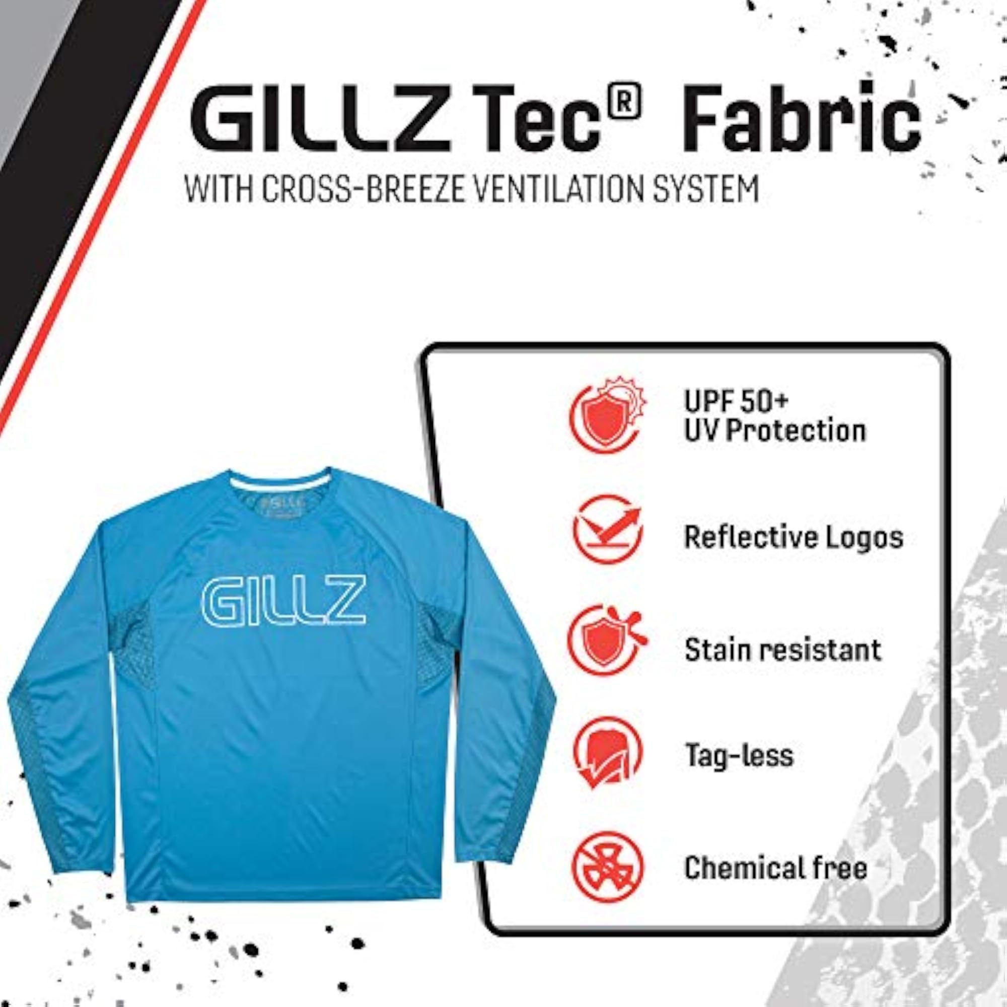 Men's Tournament UV Protective Fishing Shirt