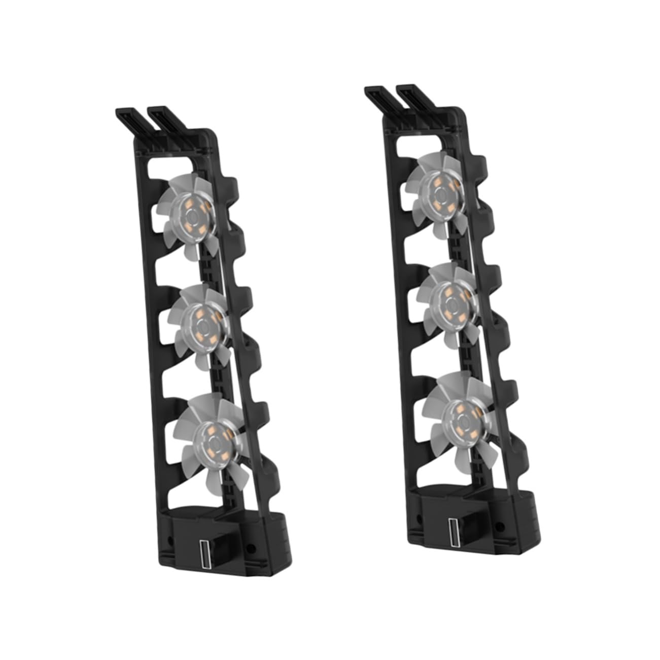 jojofuny 2 Piezas Consola Ventilador para Consola de Juegos Ventilador de refrigeración para Host admirador Control de Temperatura para Consola de Juegos Ventilador del radiador Trasero