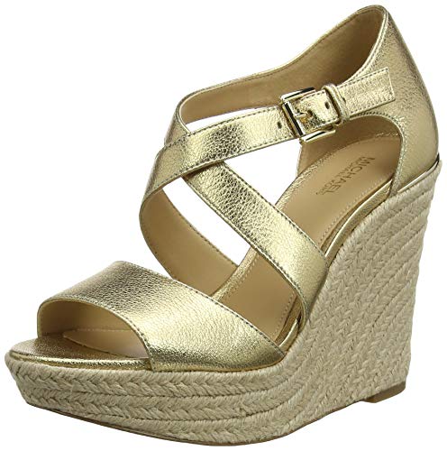 Michael Kors Abbott, Zapatos de Vela. para Mujer, Gold Pale Gold 740,...