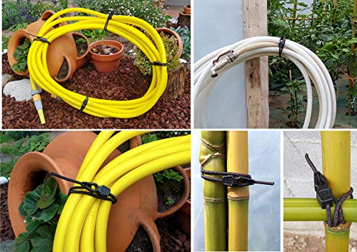 Magma Elastische spankabels met snelsluitingen, robuuste spanbanden voor bagage, dekzeil, tent, boot, fiets en vrachtwagen, waterdicht en duurzaam, ook voor ijzerwaren, caravans en lading (12 eenheden) - Image 7