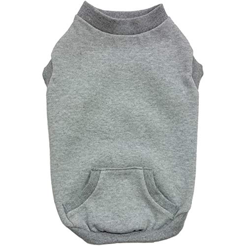 Chien sweat gris mode d'extérieur isolant et souple - 2