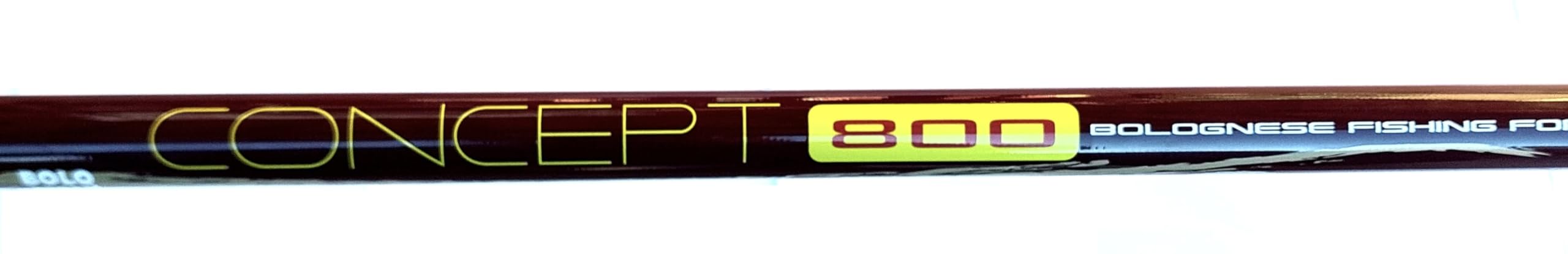 Canna Bolognese 8 Metri Carbonio Alto Modulo Pesca Mare Lago Orata Sarago Concept