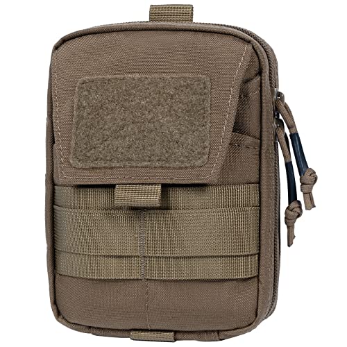 OneTigris Taktische Hüfttasche, Molle EDC Tasche Pouch Gürteltasche mit Handytasche und Werkzeugplätze