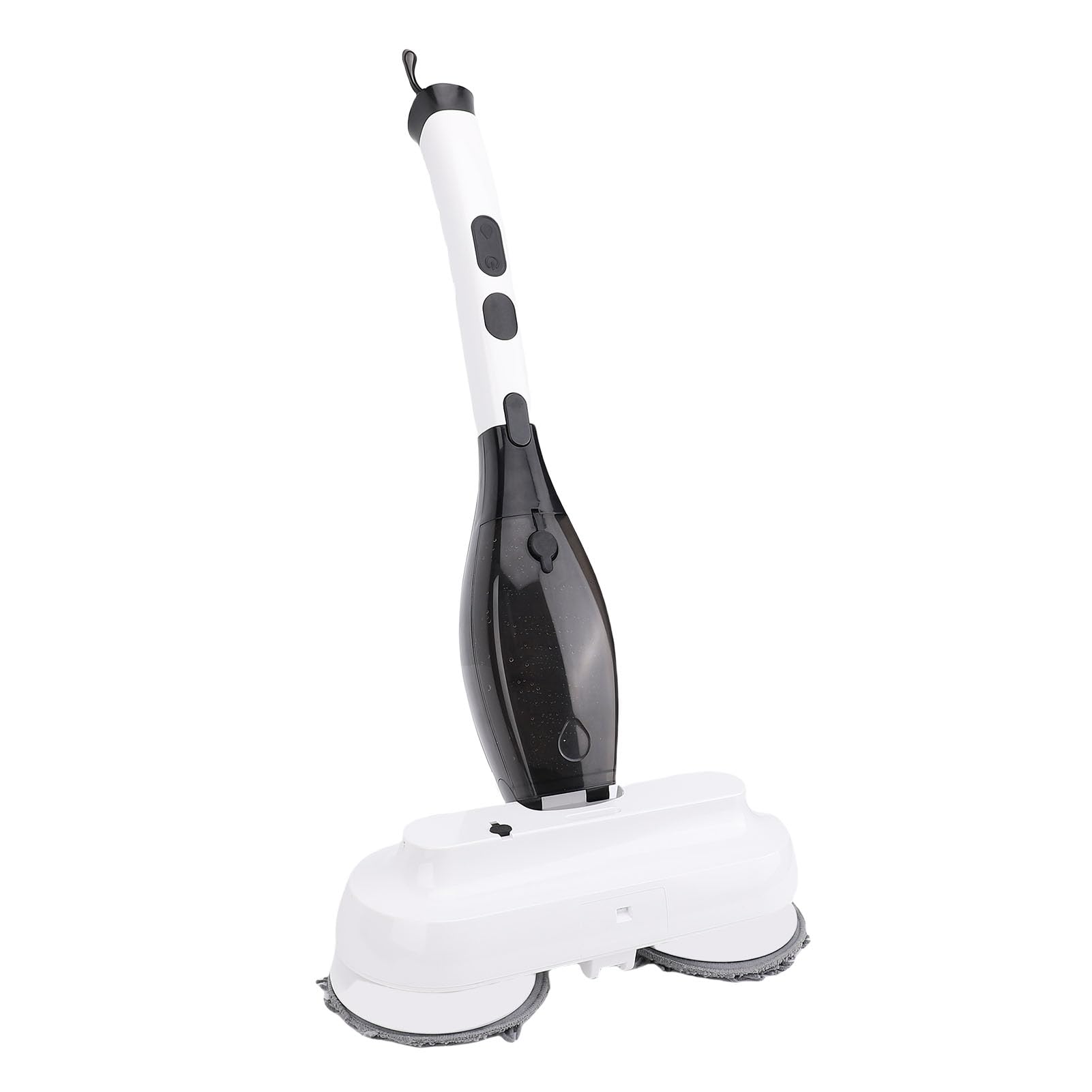 CHICIRIS Lavapavimenti Elettrico 2 in 1, a Doppia Spazzola per Pulizia Potente con Serbatoio Dell'acqua da 800 Ml e Funzione Spray, per Pavimenti in Piastrelle di Legno Duro e Grasso da