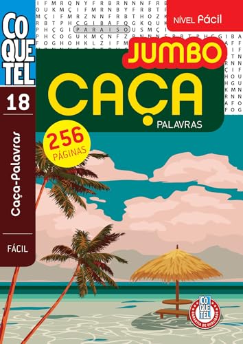 Livro Coquetel Jumbo Caça-Palavras 18: Nivel Fácil
