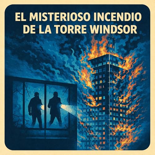 『87. El misterioso incendio de la Torre Windsor』のカバーアート