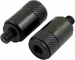 Adattatori Per QR Large - Set Per Fissare Rack A Biciclette Senza Occhielli, Nero/Argento - Foto 5