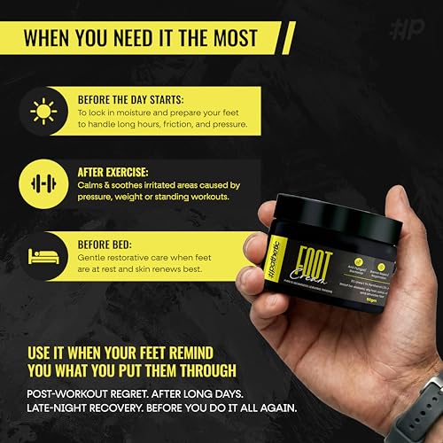 Image of Pathetic Foot Cream for Dry & Rough Feet 50g | With Urea 3%, Salicylic Acid 1% & Lactic Acid | Moisturises, Smoothens & Helps Reduce Rough Skin | For Daily Foot Care