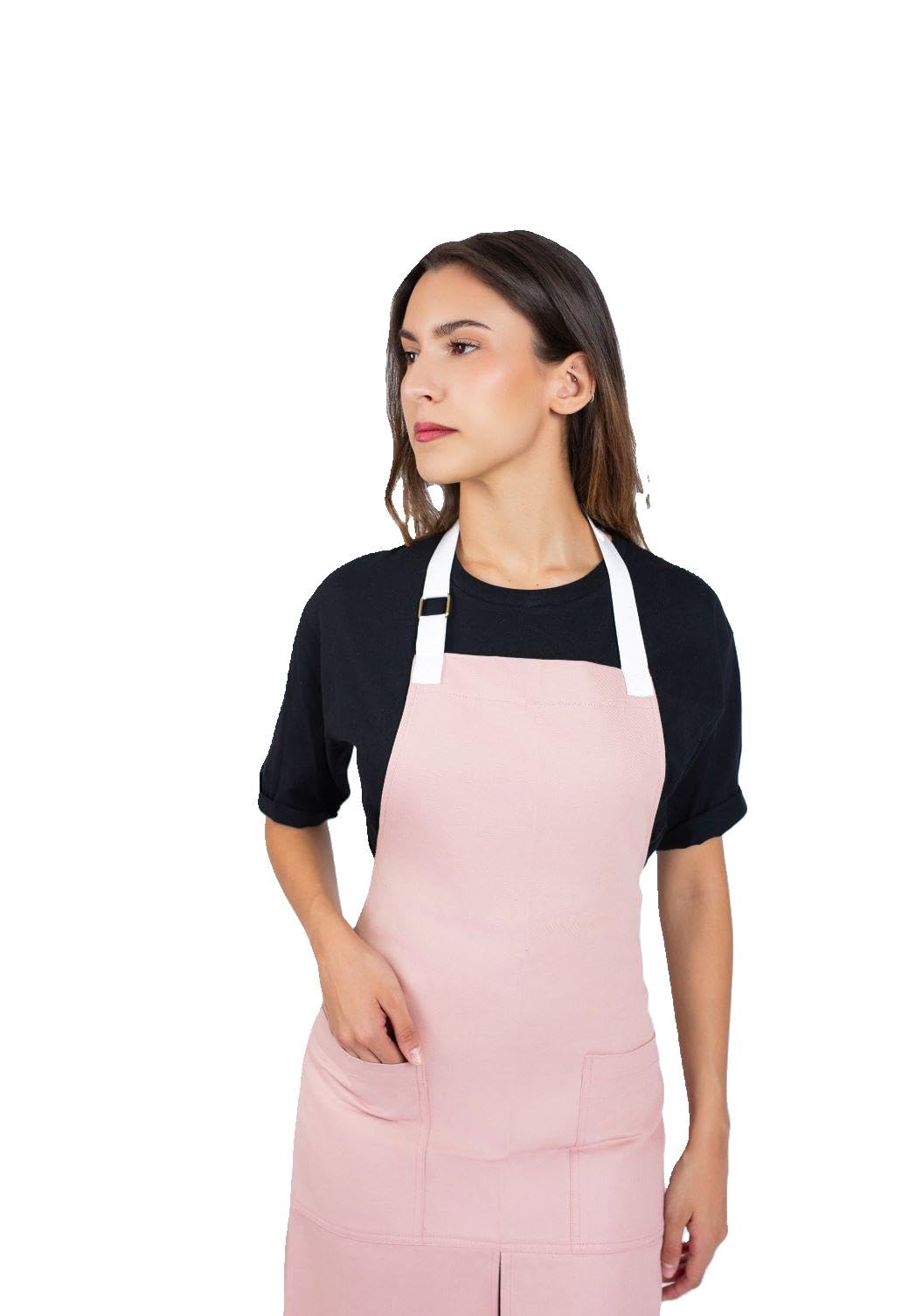 TABLYER Delantal Rock Rosé - Cocina y Menaje - Ideal para cocineros/as y pasteleros/as - Mujeres