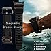 ULTIMAL Watch Band for Samsung Galaxy Watch Ultra 47mm (2025/2024) Compatible with Samsung Watch Strap Bands for Men Sport Bands for Watch Rugged Premium TPU & Metal (Black+Black)