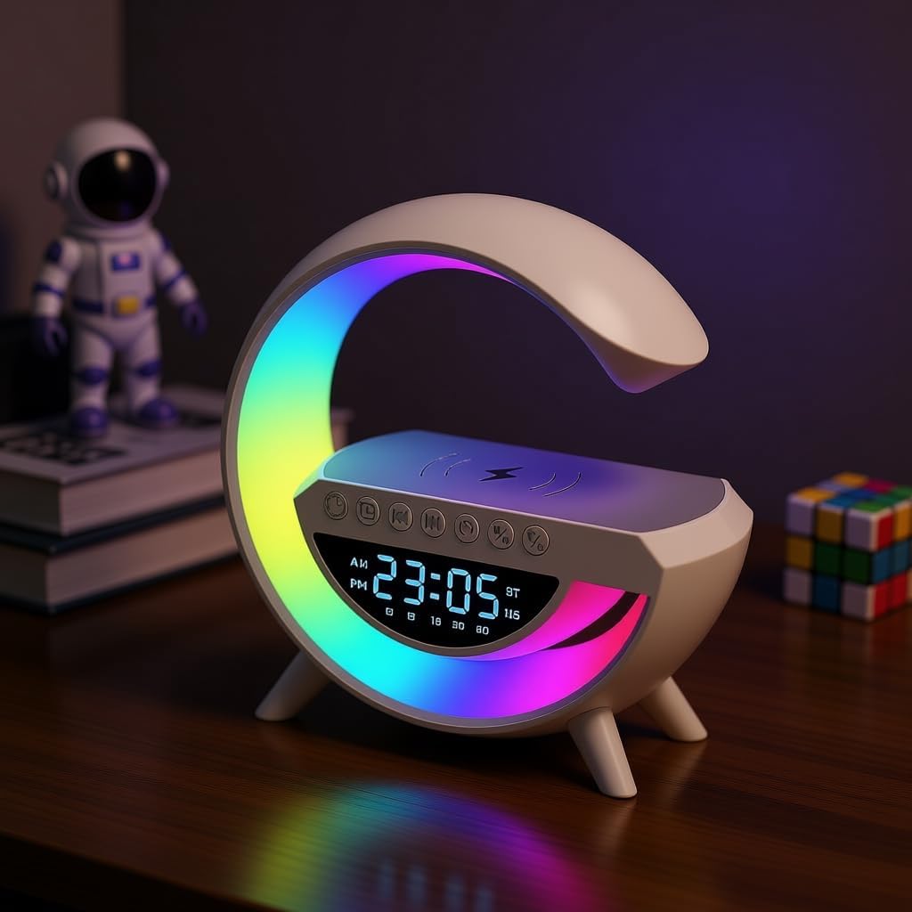 3 in 1 Wireless Charger Led Table...