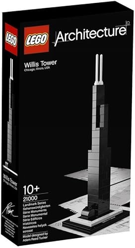 LEGO 21000 - Kit de construcción de arquitectura, Torre Willis (Torre Sears)