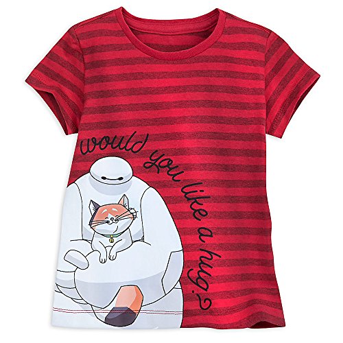 Disney Baymax and Mochi T-Shirt for Girls Multi