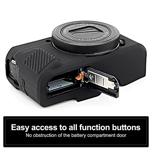 Funda protección silicona para cámara Canon G7X Mark II miniatura 4