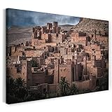 Printistico Leinwandbild (100x70cm) AIT Ben Haddou, Marokko 