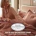 Bedsure Cotton Duvet Cover King - 100% Cotton Waffle Weave Burnt Orange Duvet Cover King Size, PureWoven Breathable Bedding Set for All Season, 3 Pieces, 104