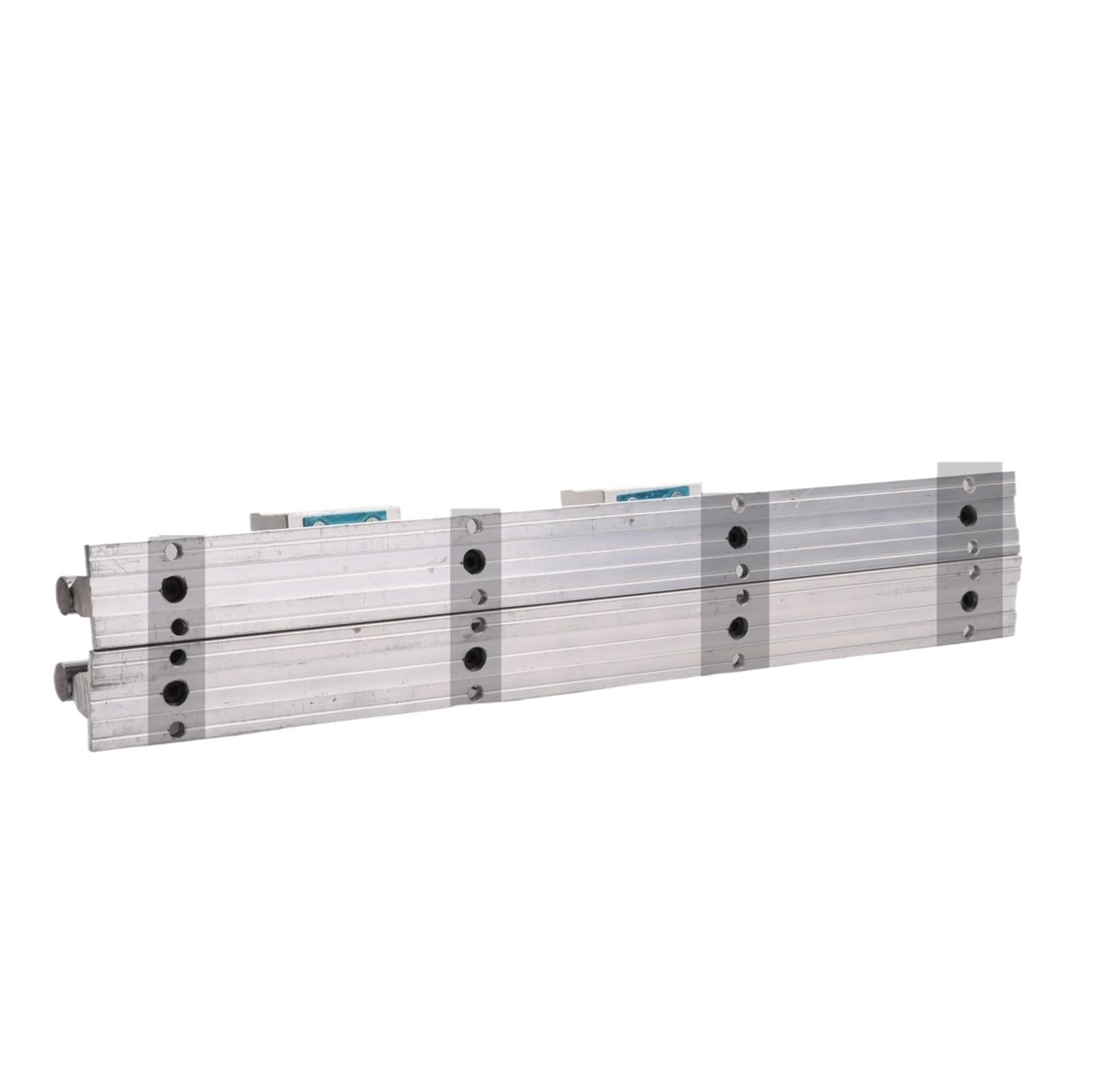 Lot de 4 blocs linéaires SBR16QS avec 2 guides linéaires SBR16 de 16 mm de longueur 300 mm à 1500 mm pour pièces CNC (2 rails et 4 blocs, 500 mm)