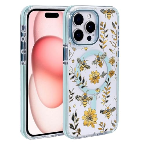 Coque iPhone 15 Pro magnétique antichoc et transparente pour une sécurité brillante