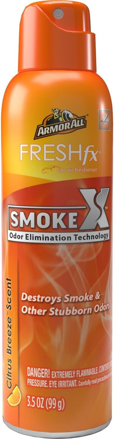 FRESHfx SmokeX Citrus Breeze Car Air Freshener Spray - 3.5 OZ