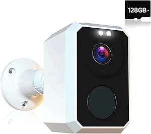 Smart Battery Powered 2k Home Security Cameras Wireless Outdoor WiFi Waterproof Outside Front Door Garage Surveillance Camera Long Range Motion Sensor Night Vision with Phone app Works with Alexa asin的图片