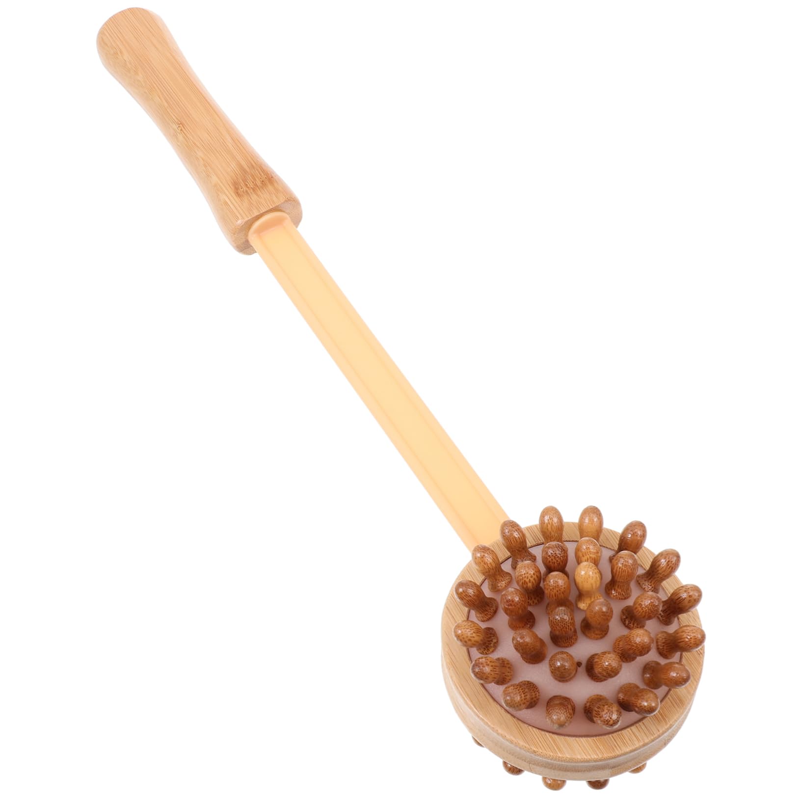 Healeved 2juegos Masajeador De Acupuntura De Madera De Masaje Portátil Para y Relajación Herramienta De Masaje De Bamboo Para Espalda y Cuerpo