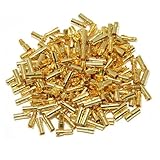 DEARMAMY 50組 ゴールドメッキ バナナプラグ オス メス バッテリー モーター用 高耐久低抵抗コネクター