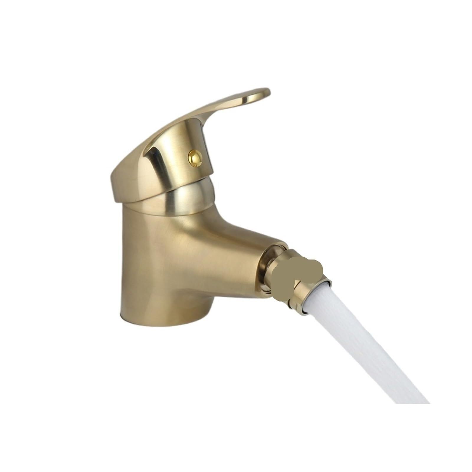 Basin Tap Gold Bathroom Solid Brass Bidet Faucets Basin Sink Deck Mounted Washbasin Mixer Water Tap