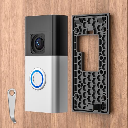 No-Drill Adhesive Mount for Ring Battery Doorbell