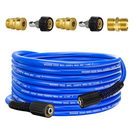 Flexible Kink Resistant Pressure Washer Hose