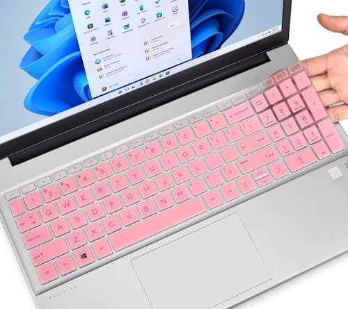 Protector de teclado para laptop HP 15.6 pulgadas miniatura 1