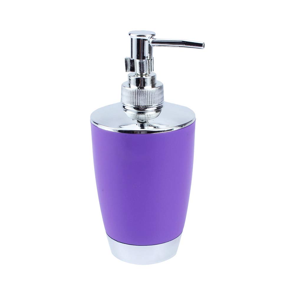 Badezimmer-Set 6-teilig mit Zahnputzbecher, Seifenspender, Becher, Ablage, Toilettenbürste, Lotionspender für Zuhause und Hotel