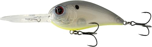 Miniatura 16 de 6th Sense Crush Deep Diving Crankbait - Señuelo de pesca de alta calidad en aguas profundas con detalles 3D, ganchos de níquel negro afilados y